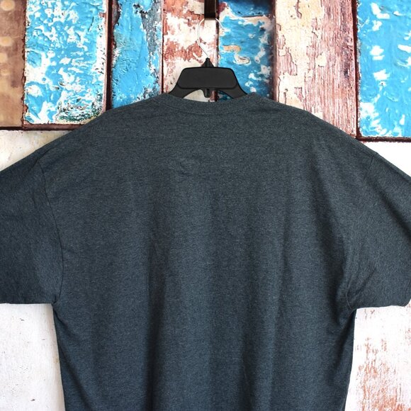 Men's Melmarc T-Shirt #1 Dad Short Sleeve 2XLARGE Charcoal Heather NEW - Picture 6 of 8